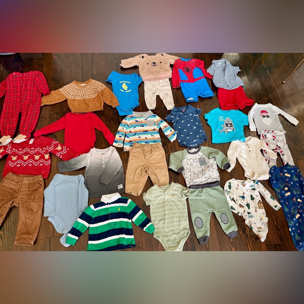 6-12 Baby Boy Clothes